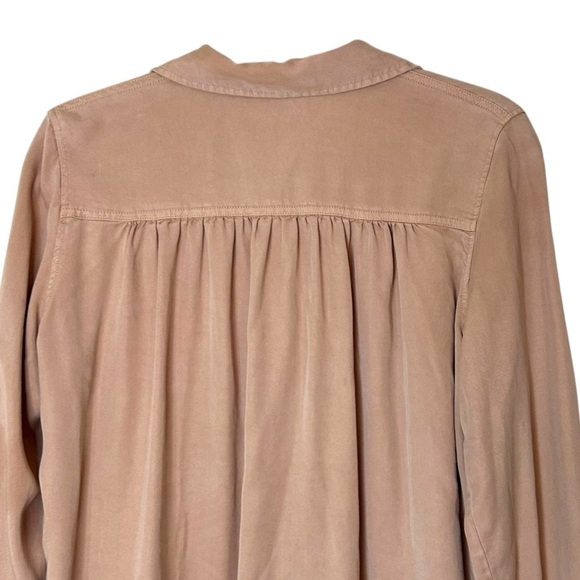 Gentle Fawn Katie Shirt Dress- Long Tencel Shirt Dress/Tunic- Small - Picture 4 of 12